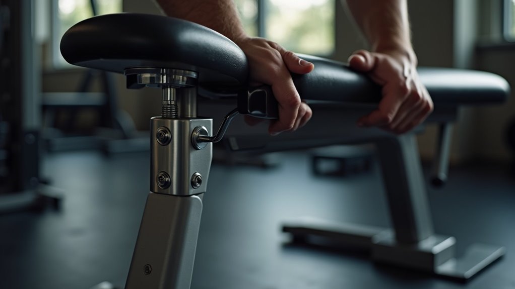 attach leg extension securely