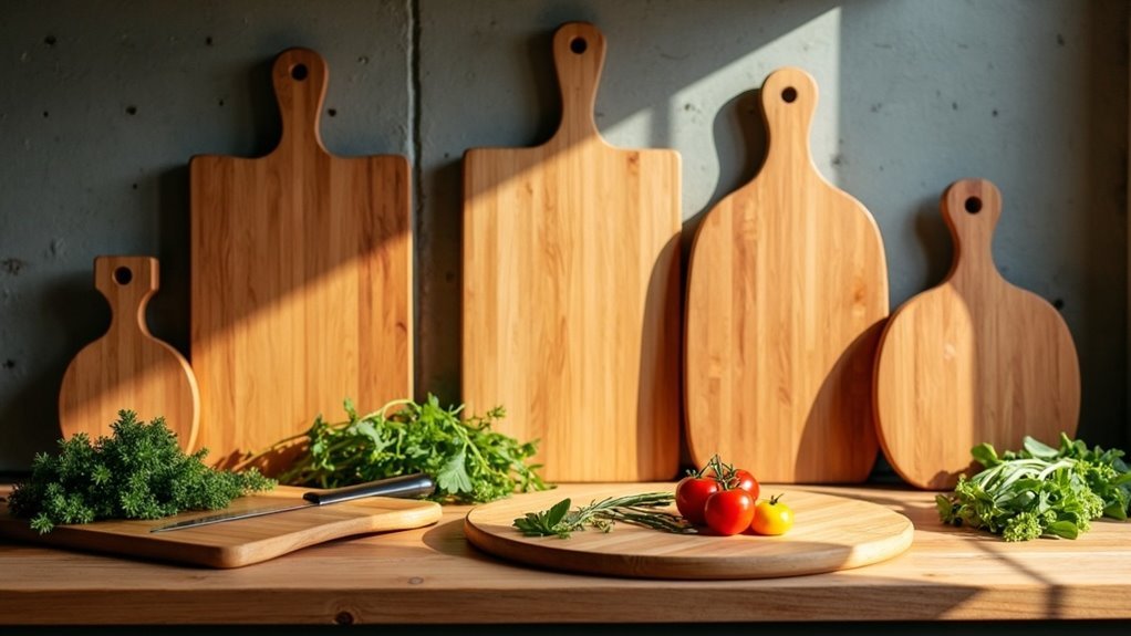 bamboo cutting boards selection