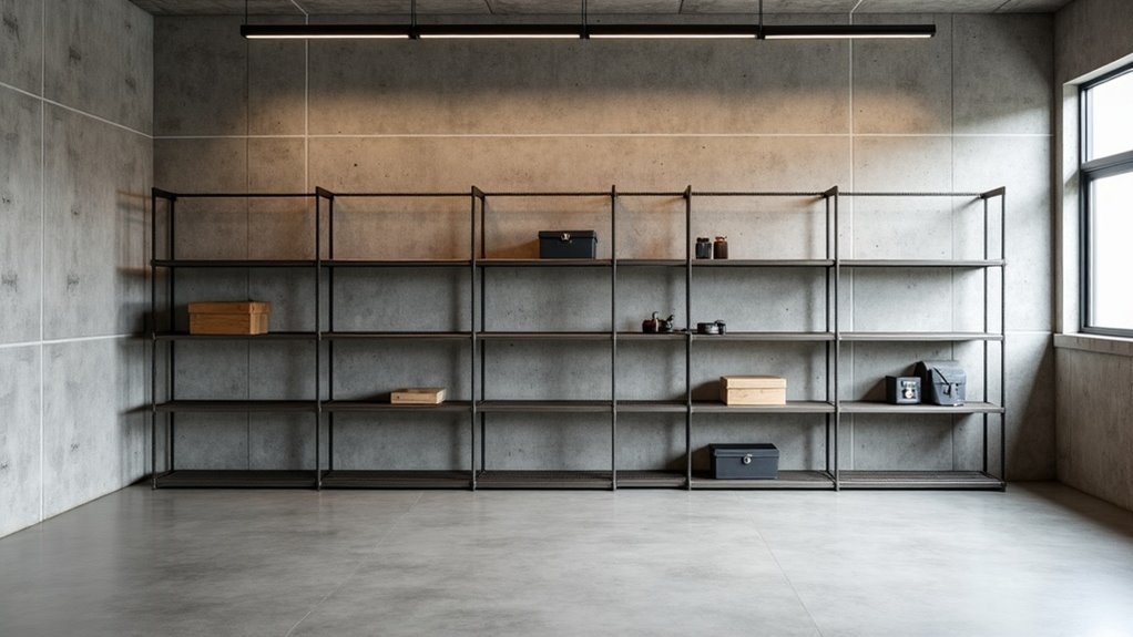 basement friendly narrow racks