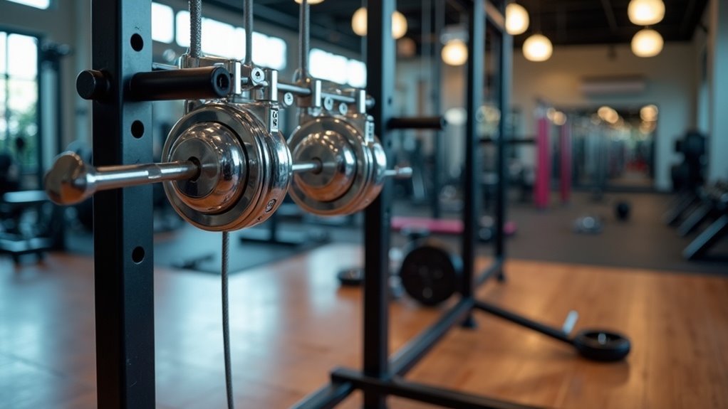 cable pulley rack setup