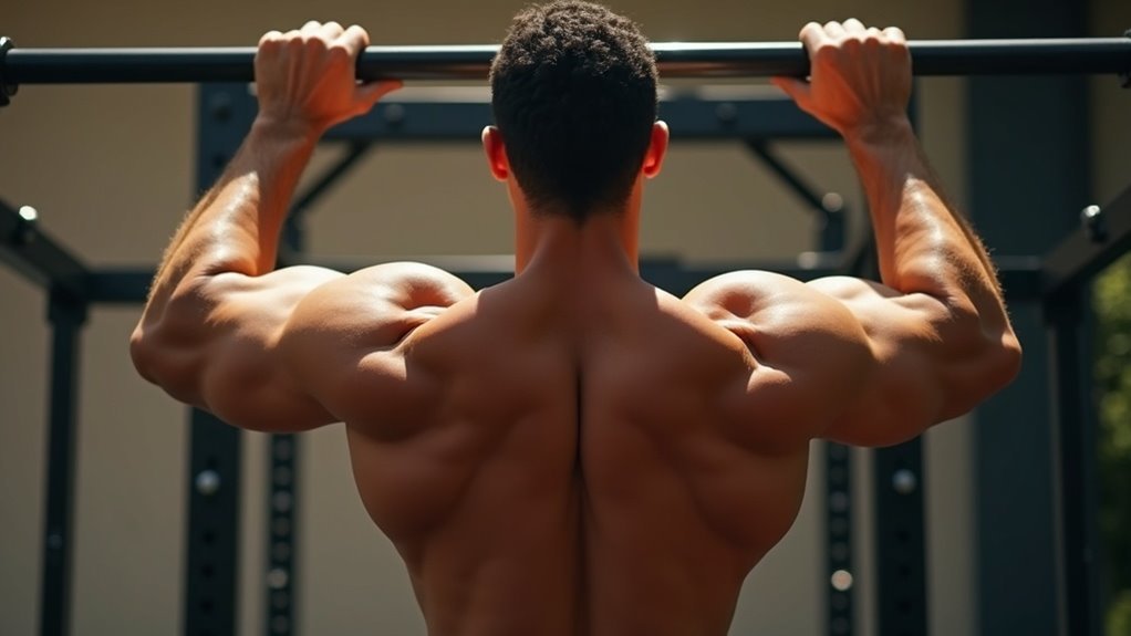 chin up grip mid back targeting