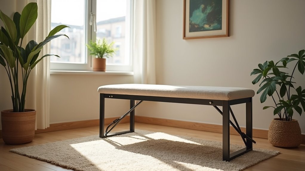 compact adjustable bench selection