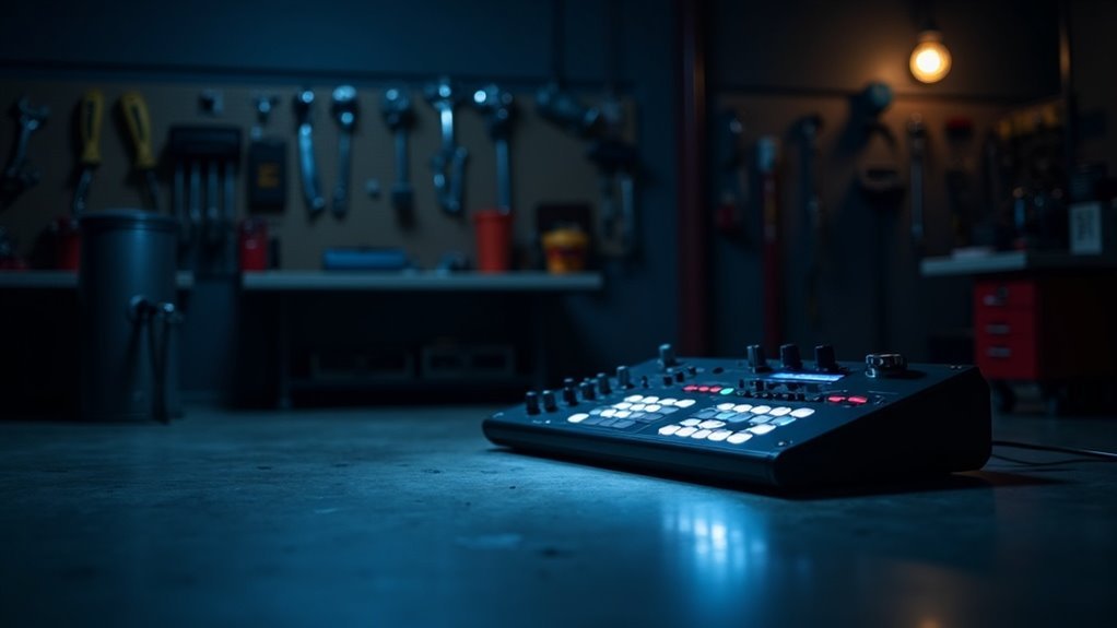 console backlight visibility settings