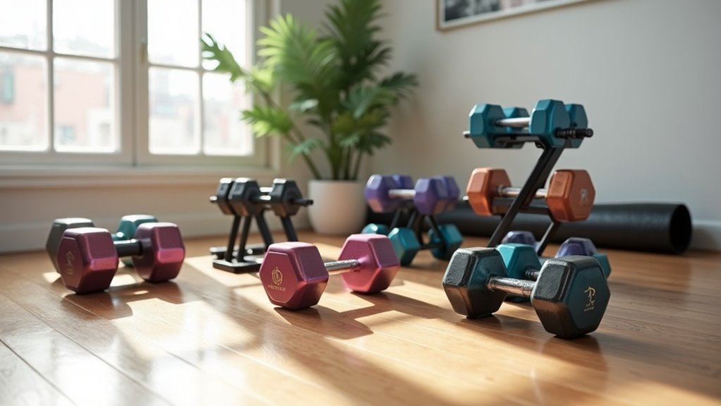 dumbbell racks for home gym