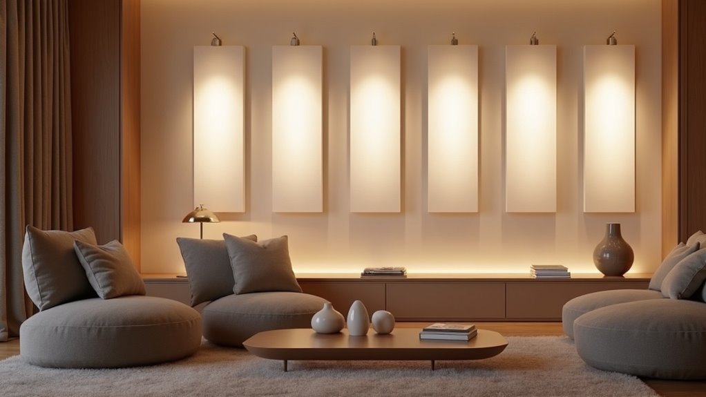 efficient infrared wall heating