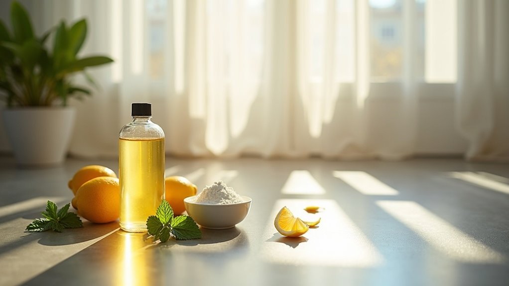 eliminate rubber flooring smell