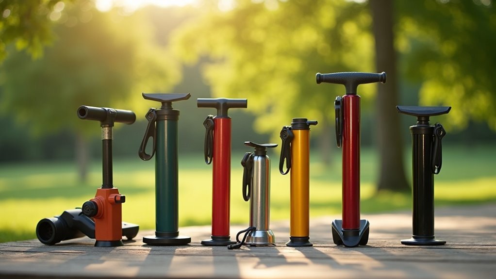 essential portable bike pumps