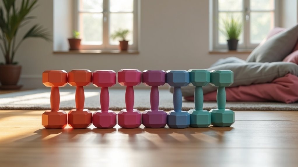 home workout dumbbell options