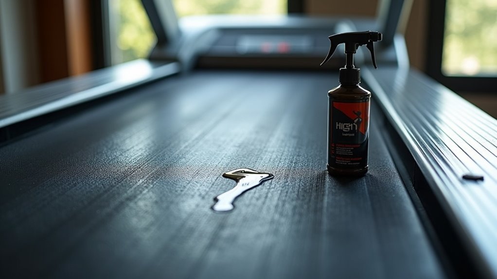 lubricate treadmill deck properly