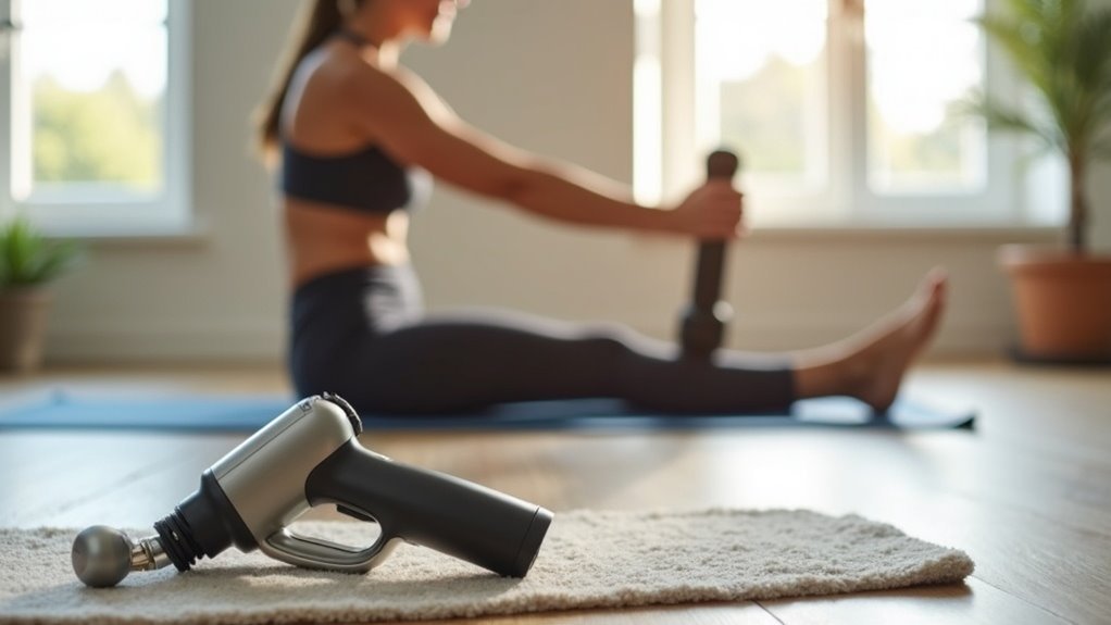 massage gun recovery techniques