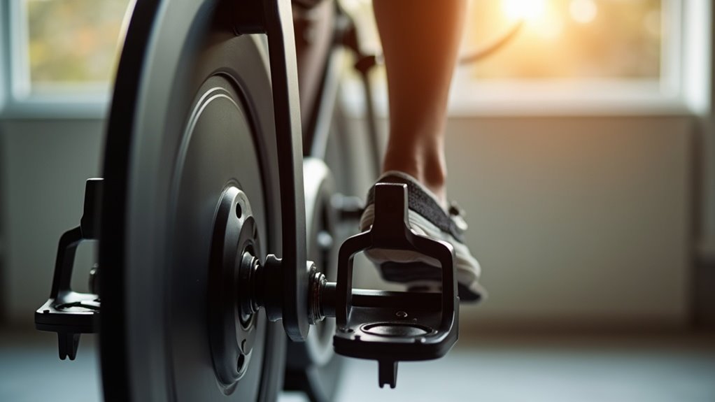 natural spin bike q factor