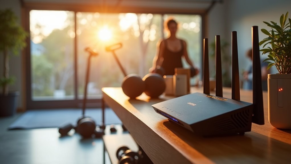 optimize garage gym wifi