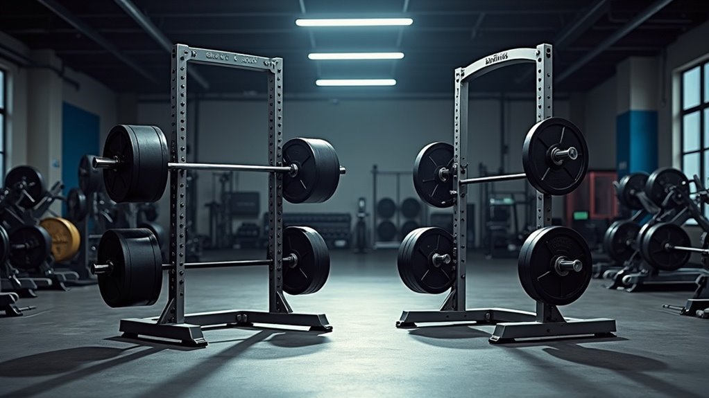 rack selection for workouts