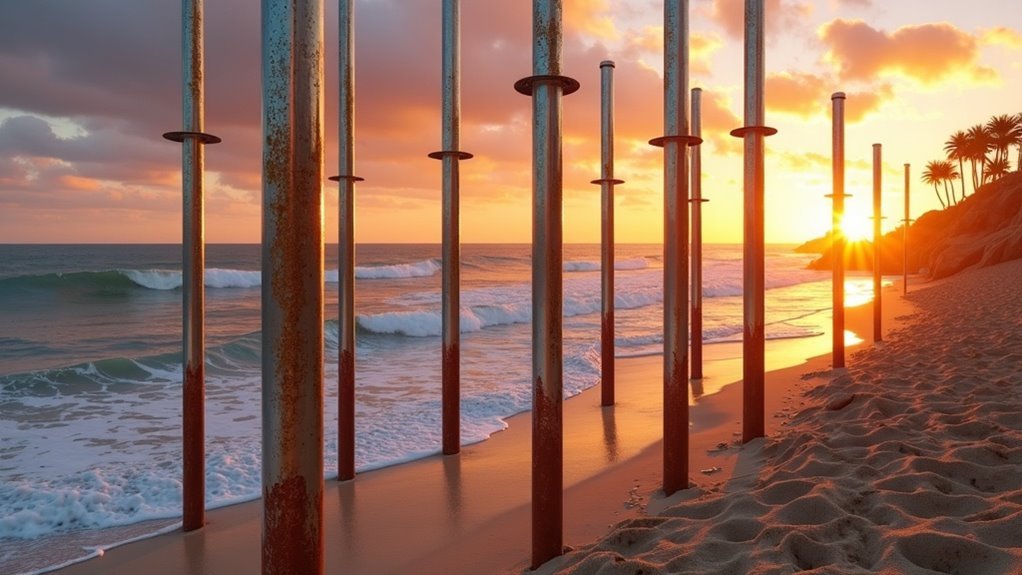 rust resistant rack uprights