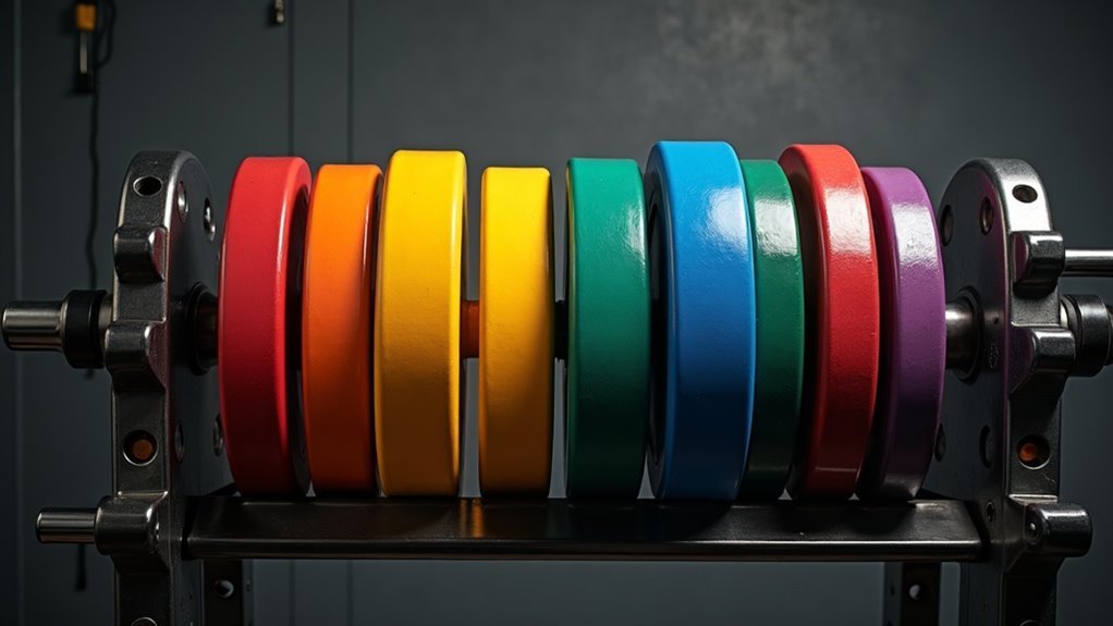 safe weight plate storage