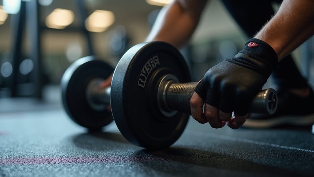 secure adjustable dumbbells properly