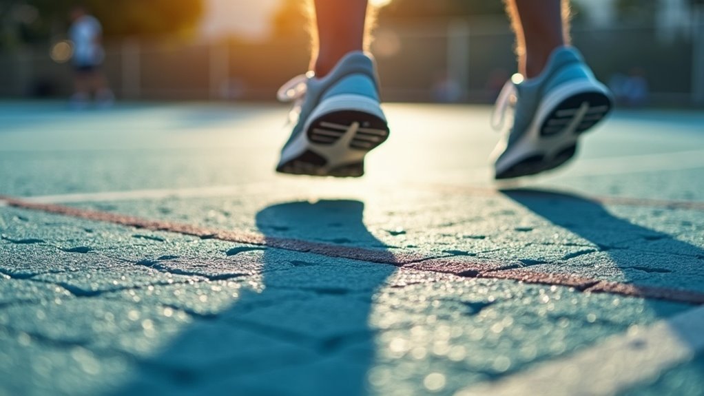 textured flooring enhances traction