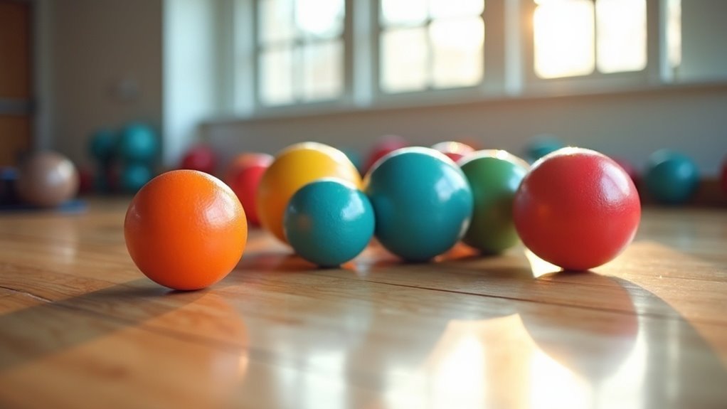 top home gym wall balls