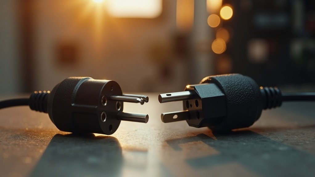 voltage selection for equipment