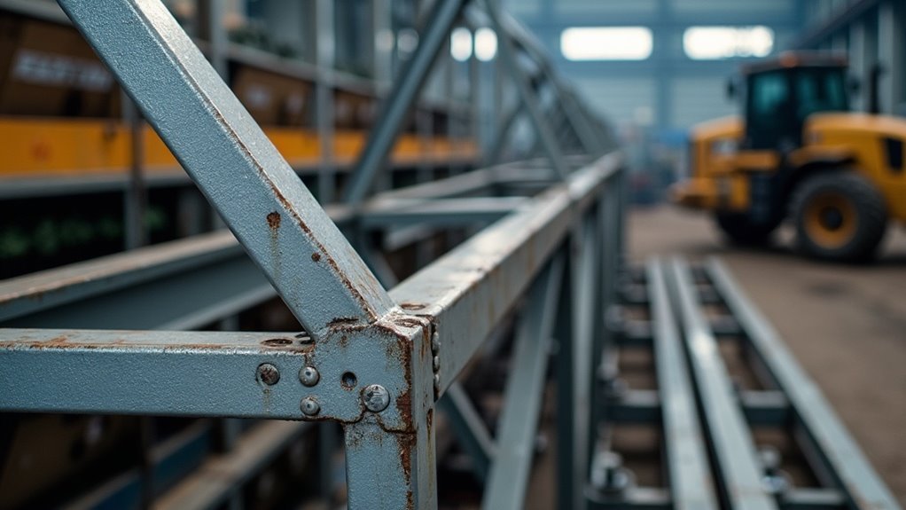 welded racks enhance stability