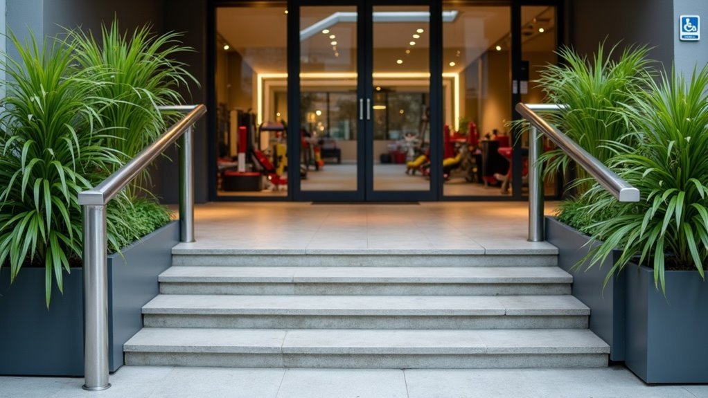 wheelchair access floor ramps